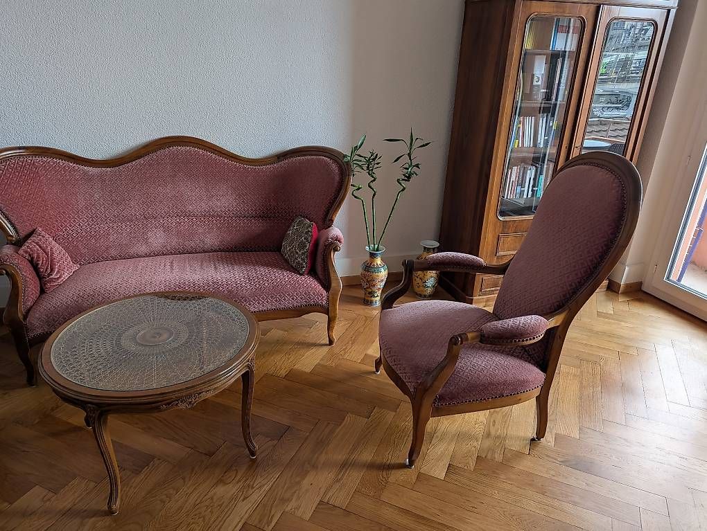 Set di tavolo e panche: Louis Philippe – Usato da Biel/Bienne venduto da lyn_ph96 1