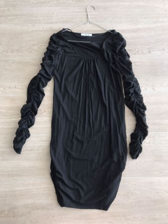Northland black stretch dress s/m kleid