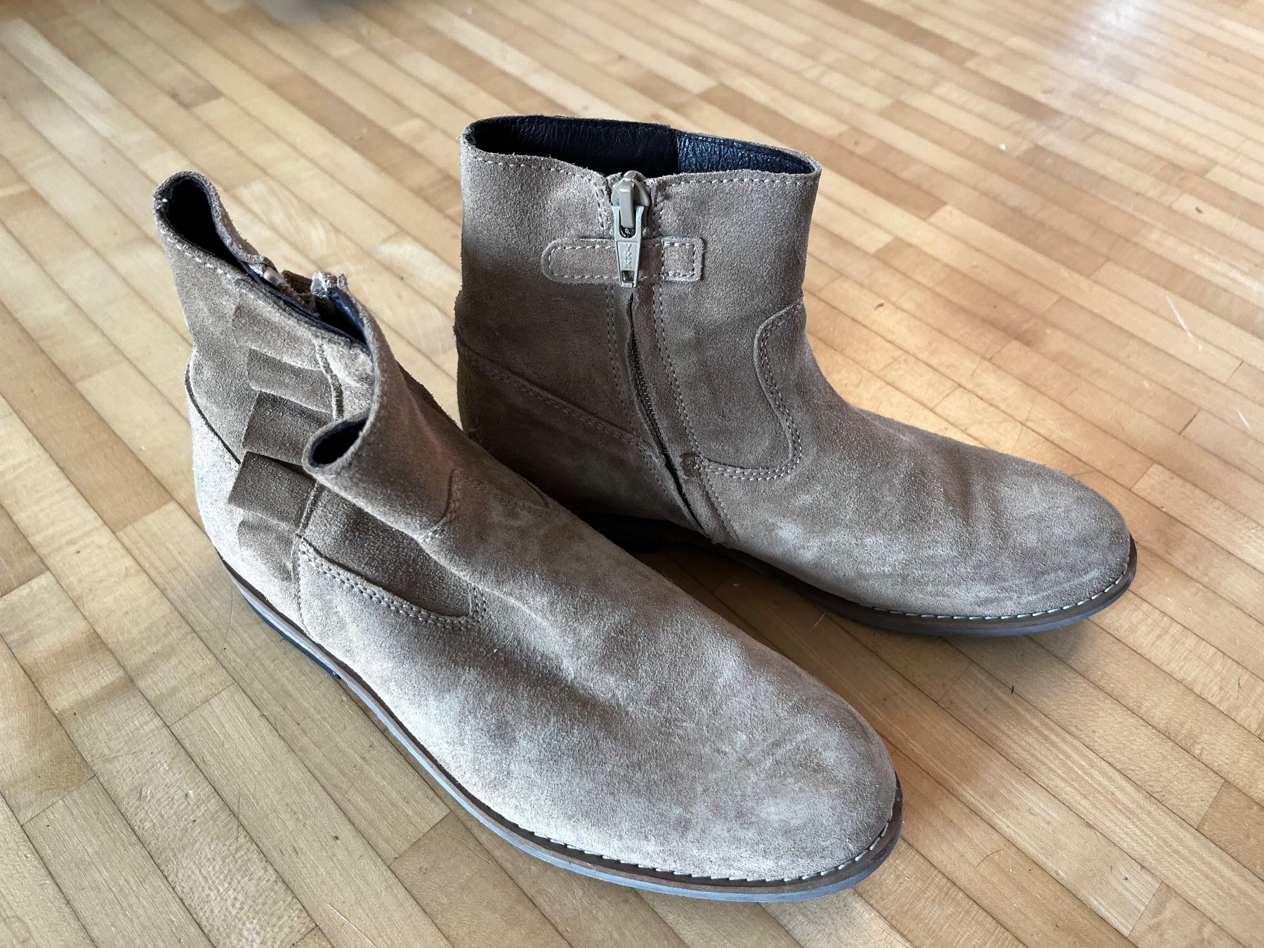 Schuhe für Mädchen: Click Boots Stiefeletten Wildleder 34 – Gebraucht aus Horgen von Hoppelhase11 1