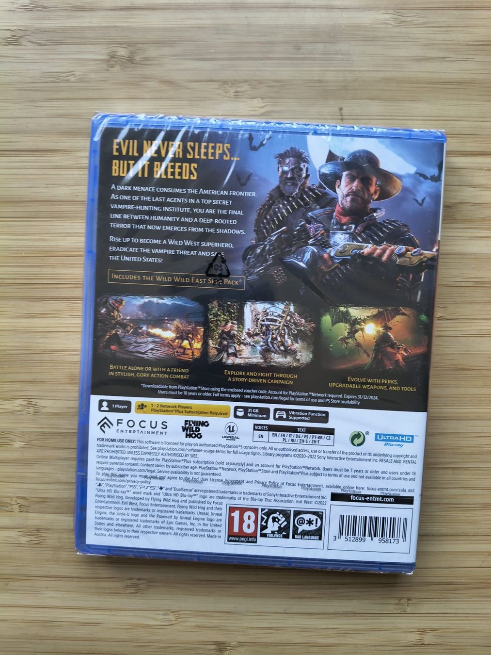 Giochi: Evil West Sealed (PS 5) – Nuovo e nell'imballaggio originale da Riedholz venduto da ste_96cd 1