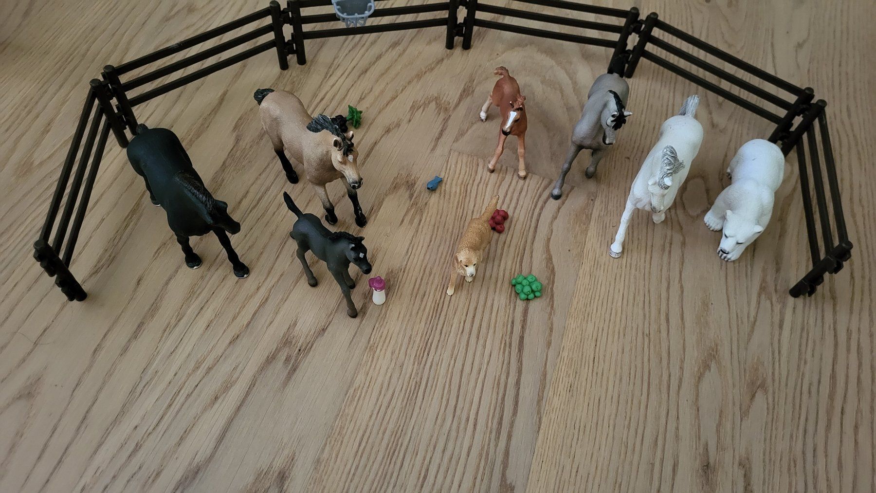 Schleich Spielzeuge: Schleich Pferde-Set mit Zubehör – Gebraucht aus Affoltern am Albis von knzmm