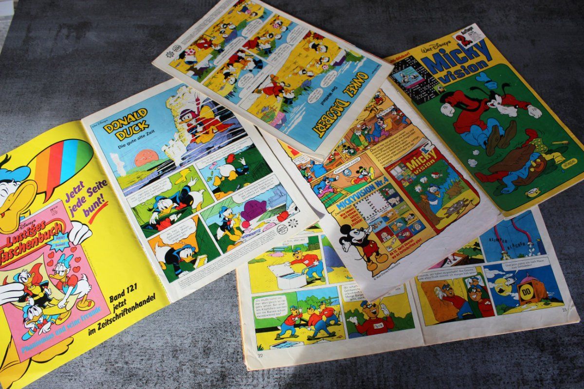 Fumetti: Set von 4 Micky Vision Heften – Usato da Weggis venduto da daisyflower 1