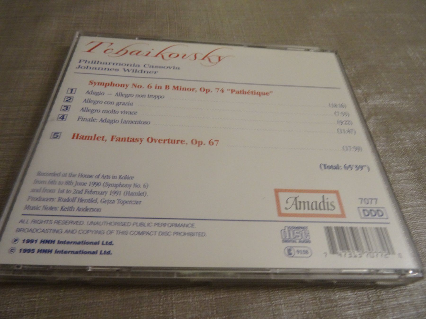 CD: Tchaikovsky: Symphonie No. 6 CD - Klassik – Usato da Olten venduto da Disc-Ausverkauf 1