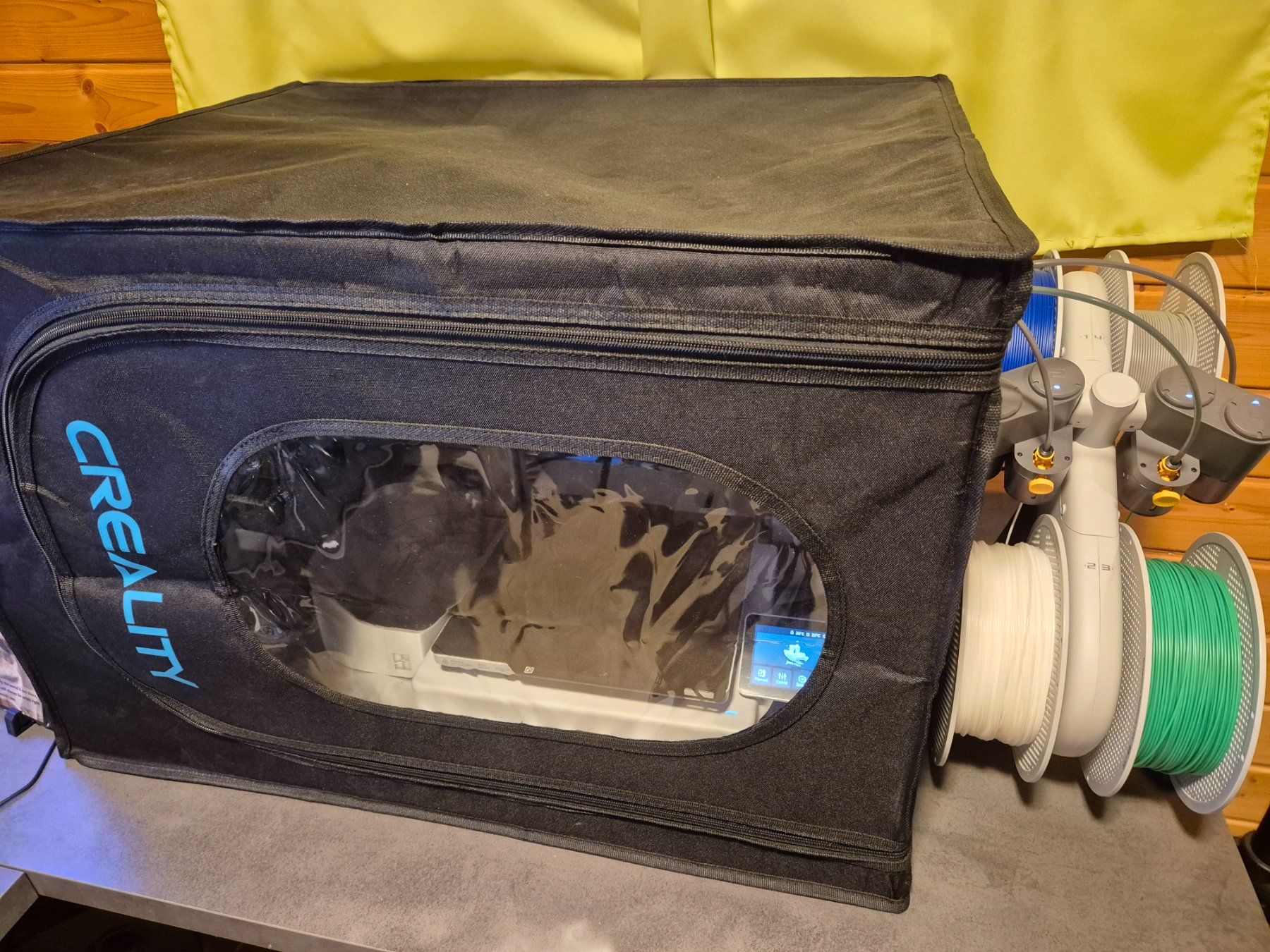 Bambu Lab Stampanti 3D: Bambu Lab A1 Combo + Fermeture + Chauffement de filament – Usato da Chalais venduto da Next001 4