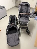 Kinderwagen Set mit Babywanne, Autositz und Sportsitz