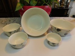 Antike Schüssel Set  Porzellan Made in Germany