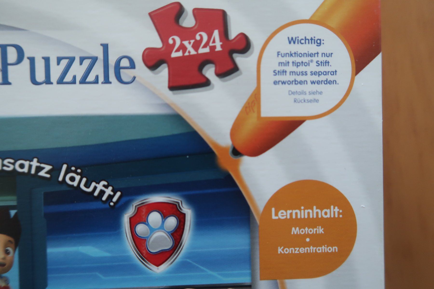 Tiptoi Puzzle: TipToi Puzzle Paw Patrol – Usato da Porrentruy venduto da tupatup 2