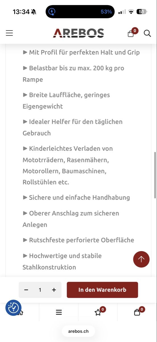 Rampes d’accès: Auffahrrampe – Neuf (Voir description) à Rümlang par hal_mr29 2