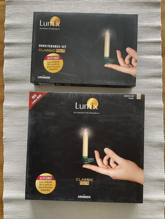 LUMIX CLASSIC MINI S, Superlight Base 2 Bougies, 1