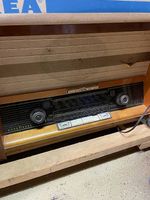 Appareil radio de salon "Nordmende 3D en bois état d'origine