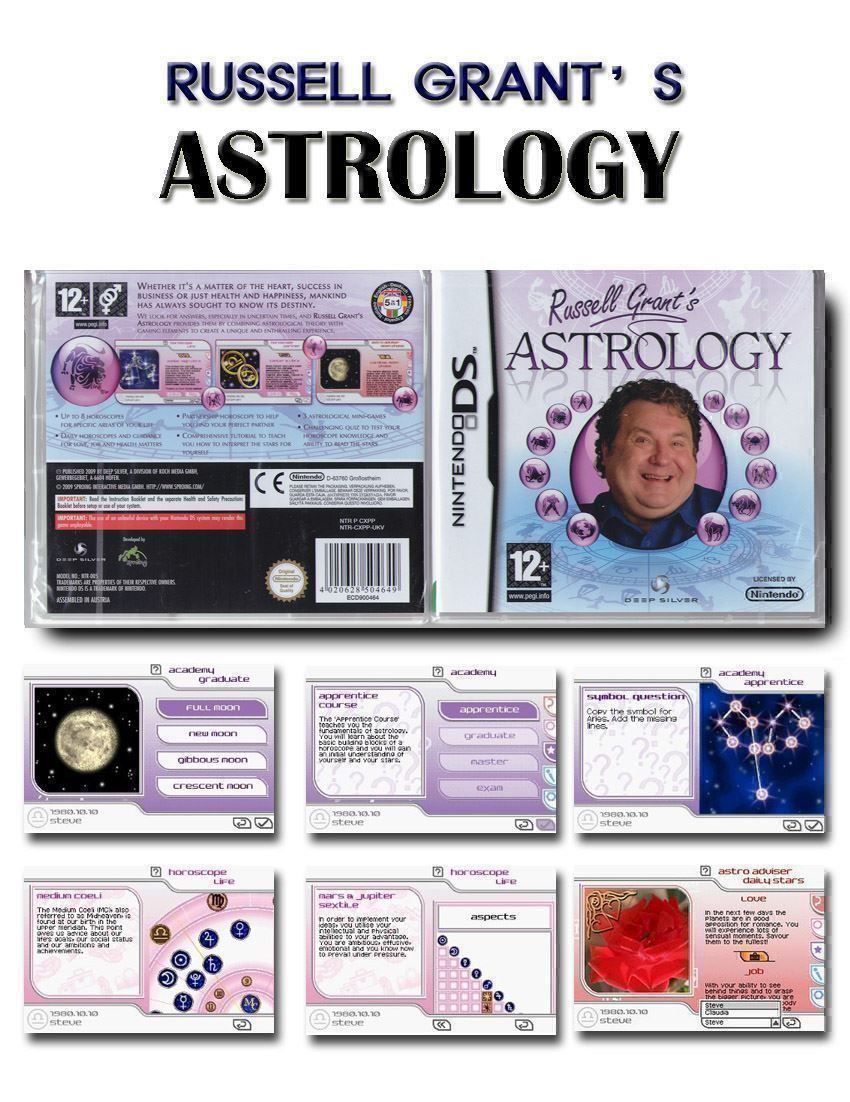 Giochi: 😎Russell Grant's Astrology  DS – Usato da Schüpfheim venduto da Games_Spielkonsolen 3