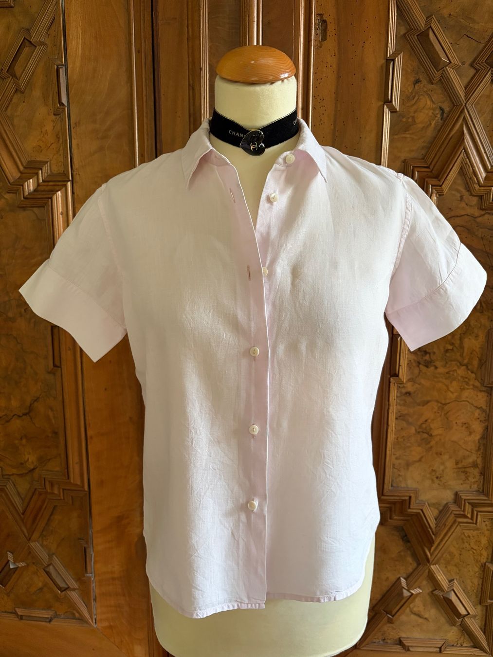 Jil Sander Camicette: JIL SANDER   Bluse Größe 34  / 34/36 DE  100% Leinen – Usato da Interlaken venduto da Bona55 1