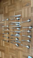 Besteck-Set, Edelstahl, 19-teilig, neuwertig, zeitlos