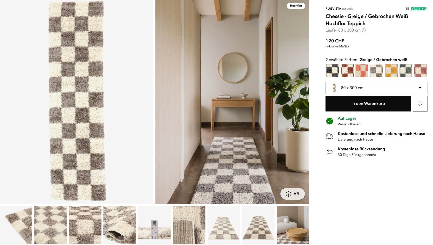Teppiche: Rugvista Teppich 300x80 – Gebraucht aus Uitikon Waldegg von sab271 2