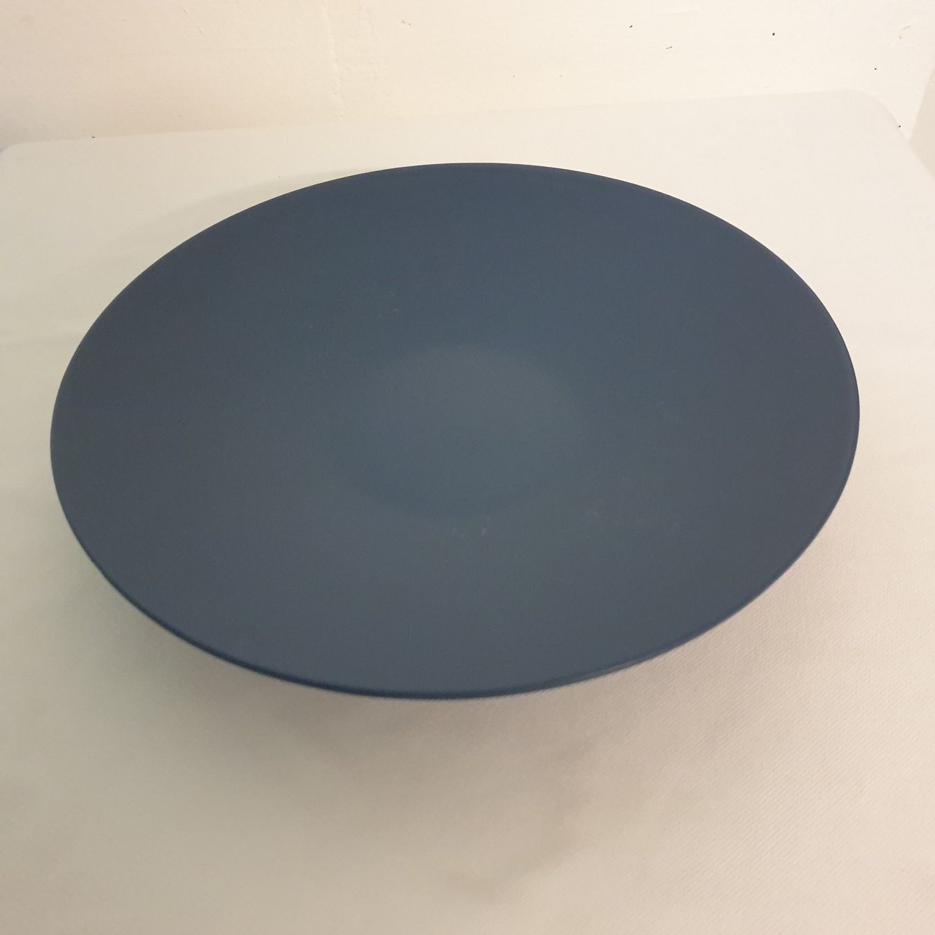 Piatti: Servierteller, Steingut, Keramik, blau 32cm Durchmesser – Usato da Malters venduto da burzi