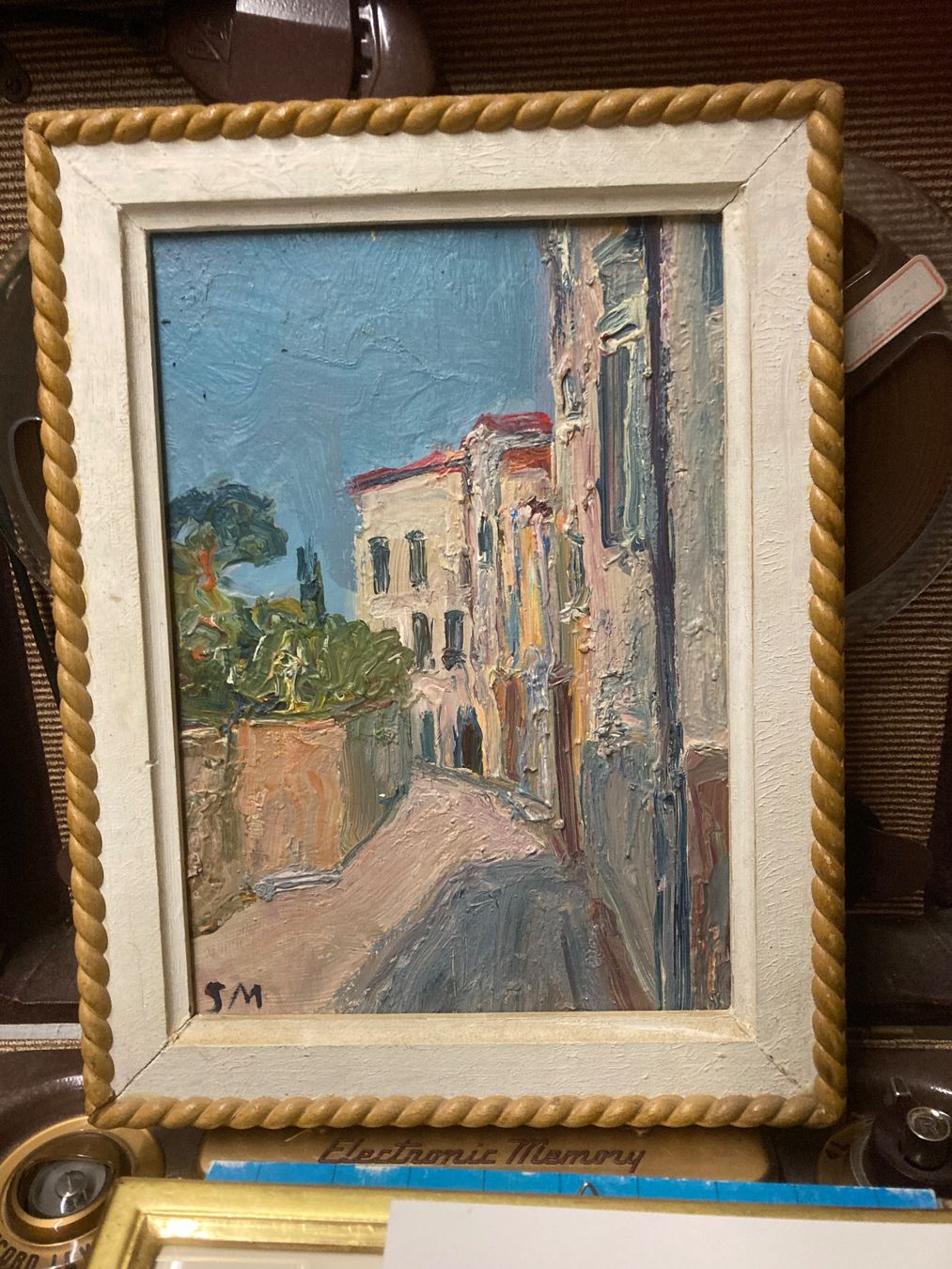 Tableaux: Melchert Samuel  "  Viapiana "- Gemälde – D'occasion à zürich par papalapa