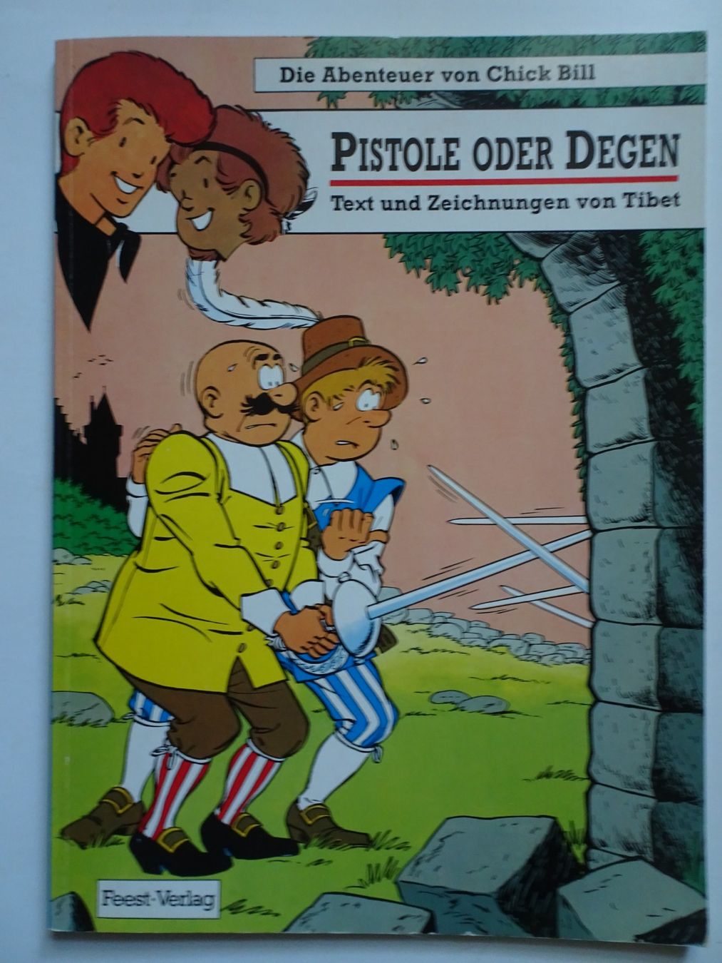 Fumetti: Chick Bill: Pistole oder Degen - Comic von Tibet Top! – Usato da Schönenwerd venduto da schnitzunddrunter