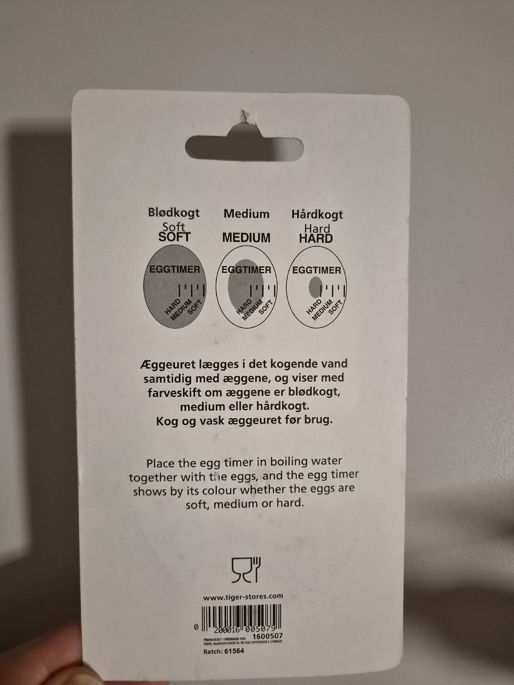 Appareils de cuisine: Eieruhr TIGER Eggtimer orange neu – Neuf avec emballage d'origine à Häggenschwil par Svge 1