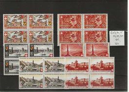 timbre Pro Patria B13, 14, 15, 16, 20, 21 bloc de 4 **