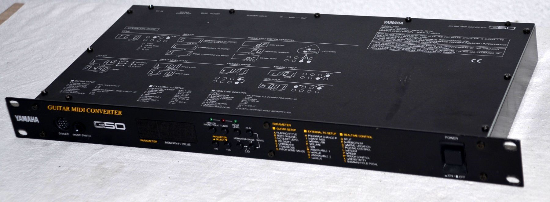 Konverter: Yamaha G50 guitar  MIDI converter – Gebraucht aus Collonges von arashee 3