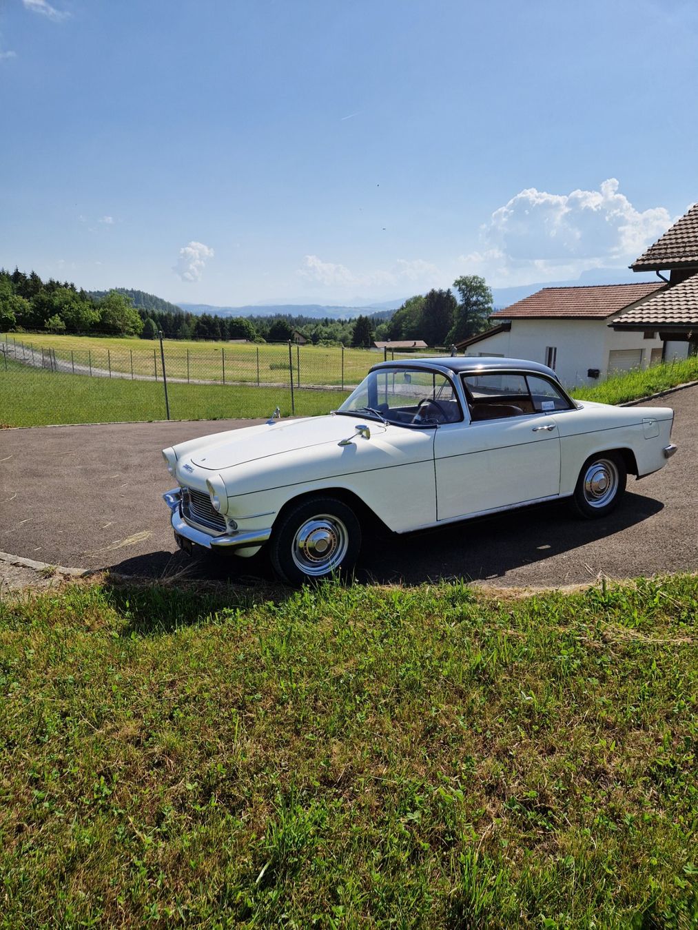 Simca Automobili: A vendre Simca Coupé Plein Ciel – Usato da Forel (Lavaux) venduto da S-A.B