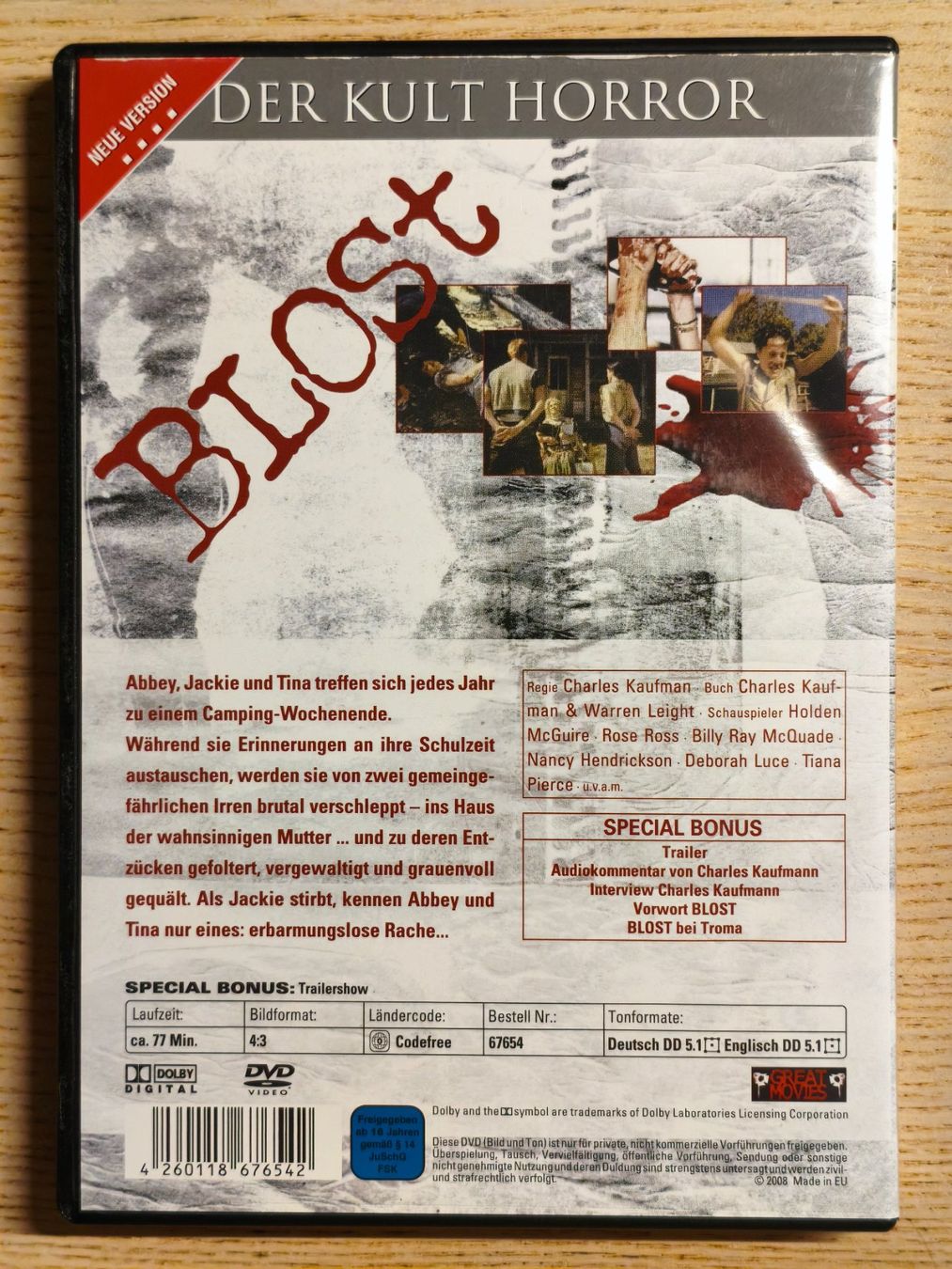 Tutti i DVDs: Blost – (DVD/2008) – Usato da Schaffhausen venduto da philscardstore 1