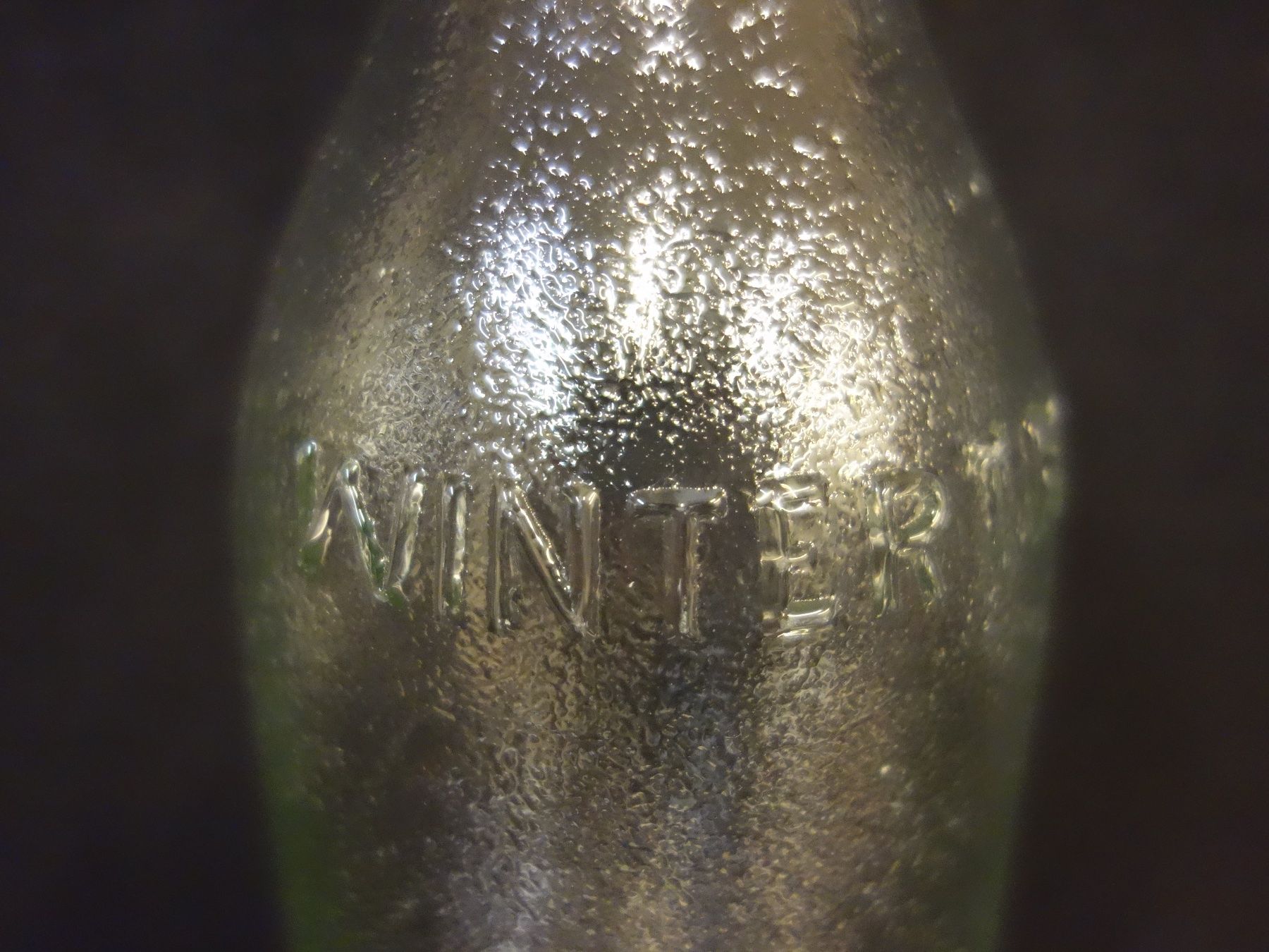 Bicchieri, Caraffe & Bottiglie: schöne alte Flasche WIDMANN WINTERTHUR 1954 – Usato da Kerzers venduto da Flaschenposten 4