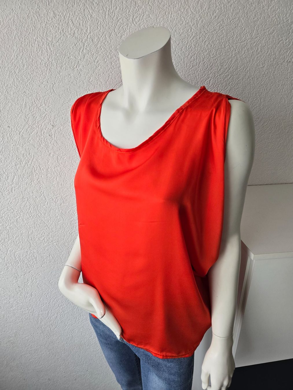 Camicette: Blouse fluide rouge T-unique – Usato da Les Verrières venduto da kitel79 3