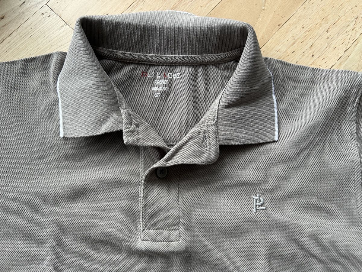 Magliette Polo: Poloshirt von Pull, Love, Grösse S, Grau-Beige – Usato da St. Urban venduto da uschi73 3