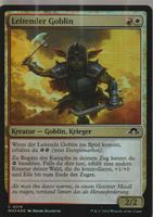 TCG Magic The Gathering MTG MH3 0179 FOIL Leitender Goblin