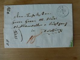 Oensingen 18. April 1855, Brief nach Solothurn