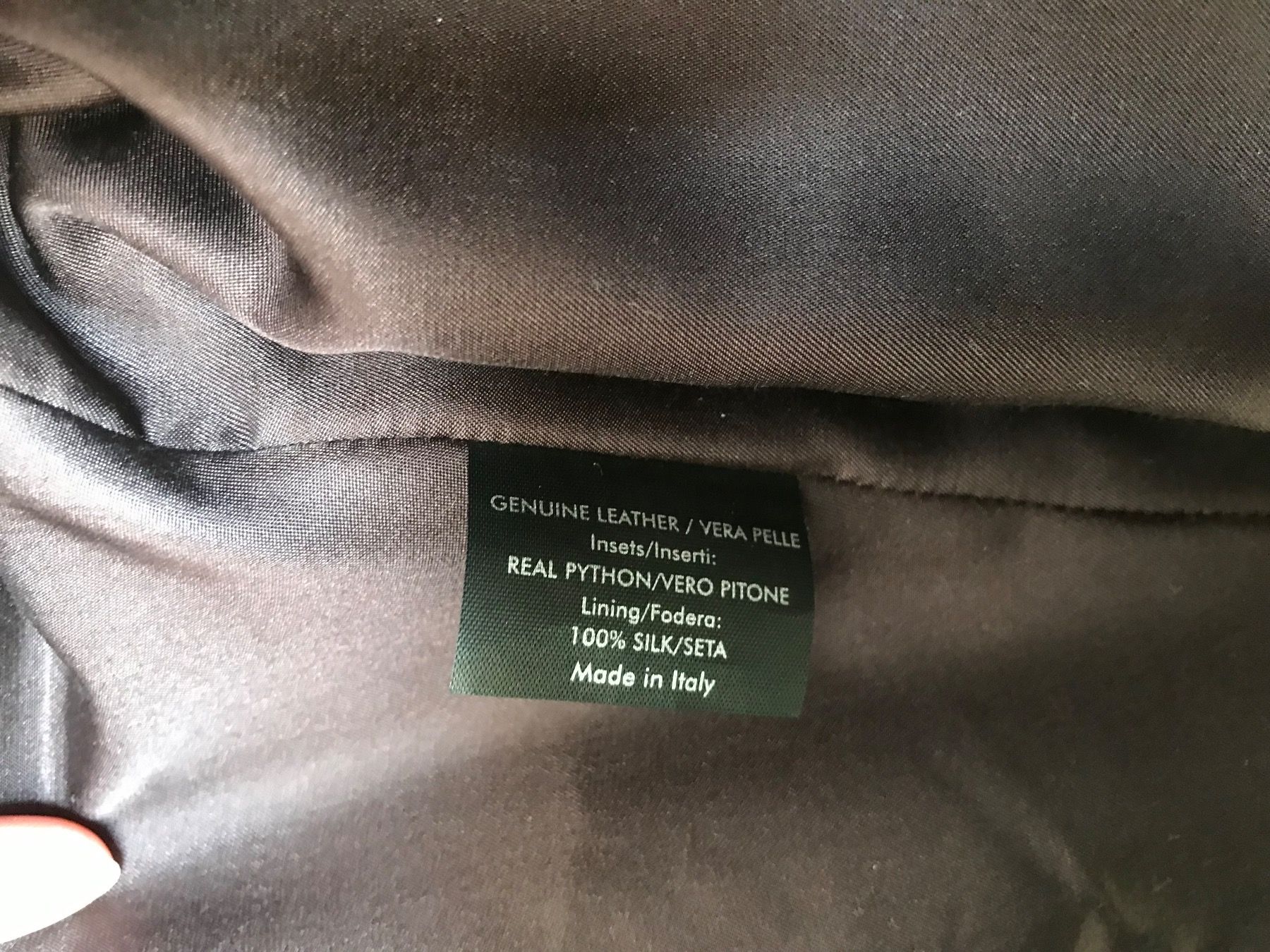 Gucci Giacche: Gucci Runway Python Jacke NP 7700 CHF Gr. IT 40 – Usato da Au SG venduto da alphajoker 9