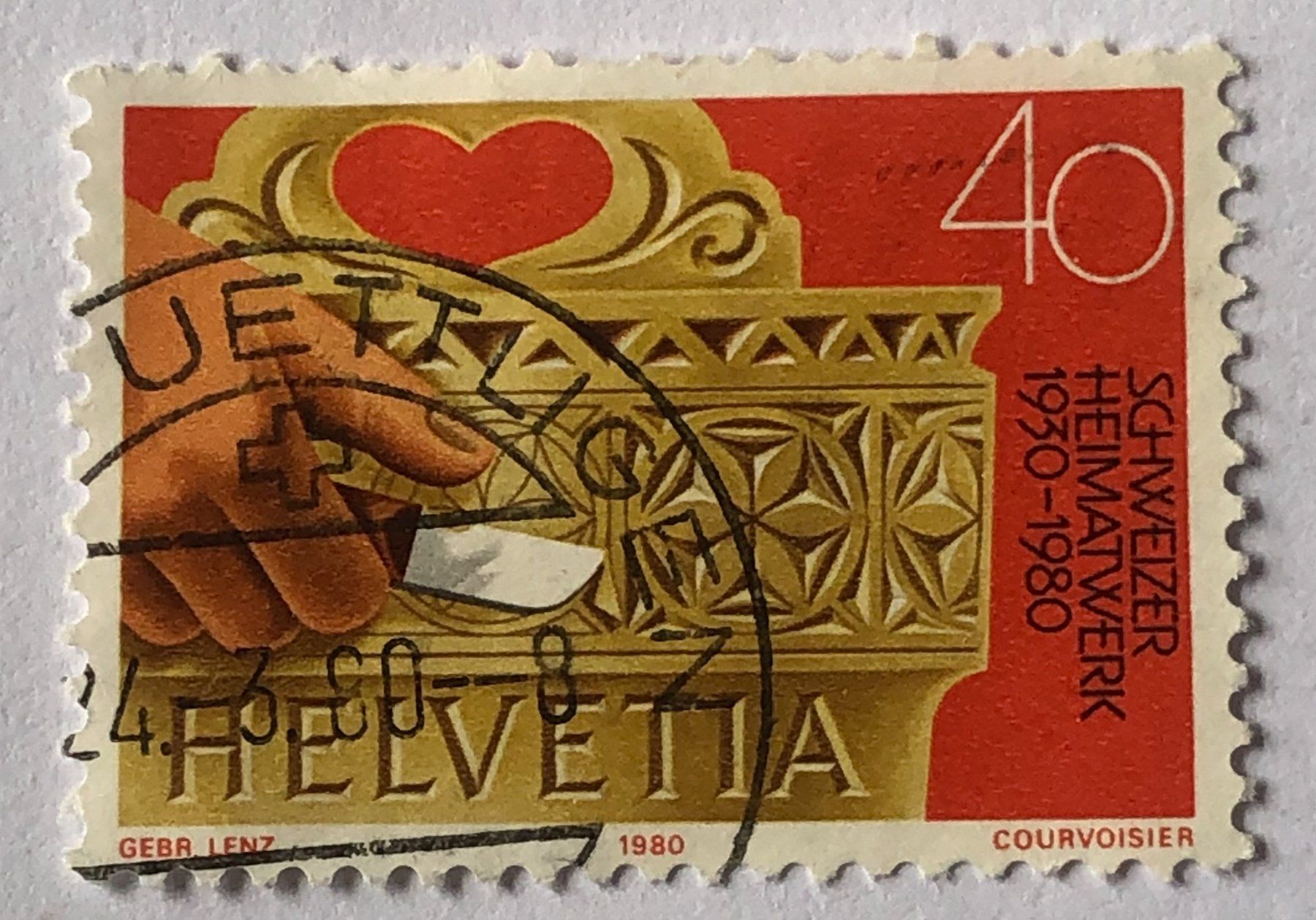 Tutti i francobolli: CH Briefmarken Gestempel    – Usato da Aarau venduto da Billa007