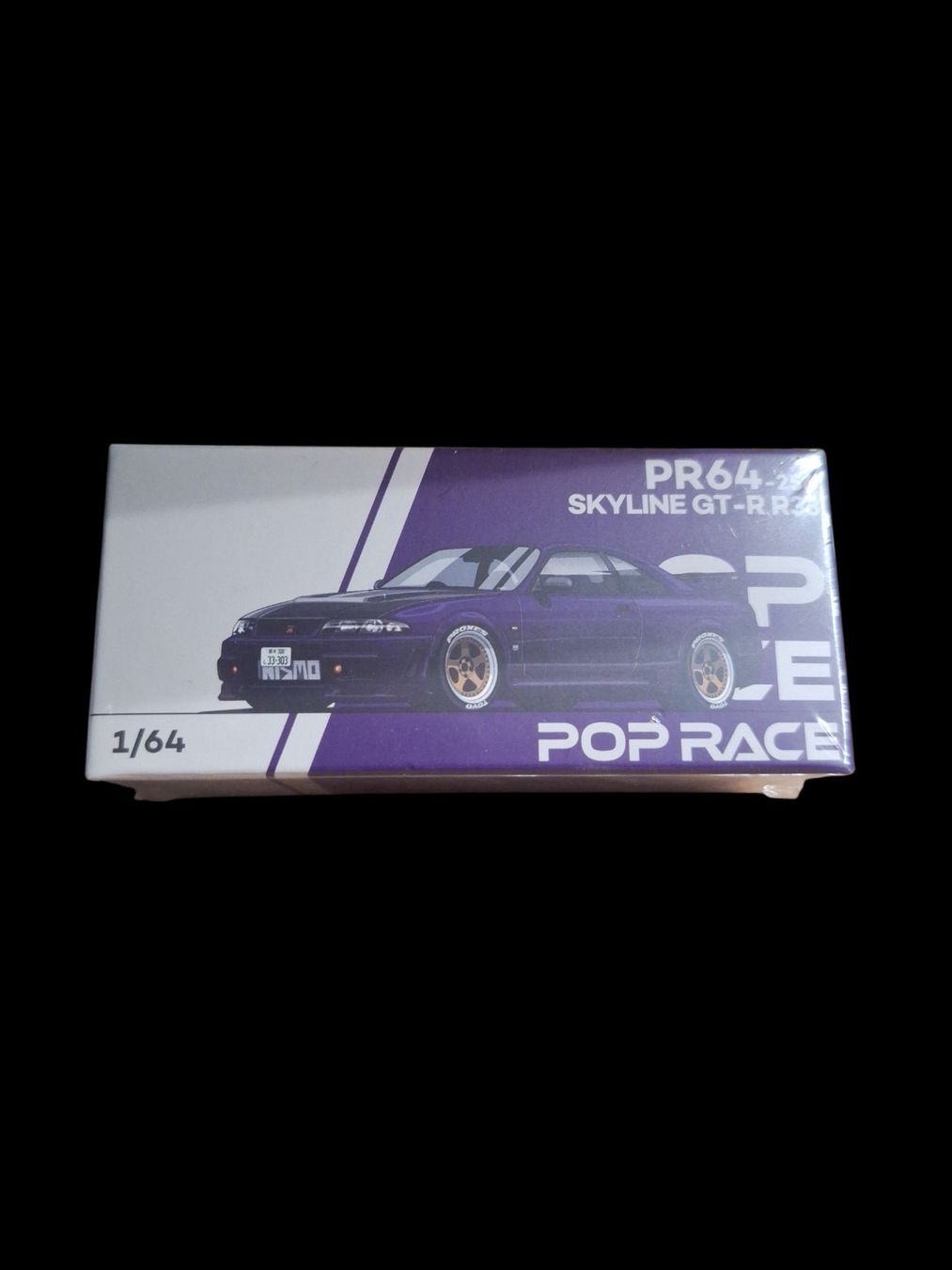 True Scale Miniatures Modellini d'auto: Pop Race Skyline GT-R R33 PR64-256 – Nuovo e nell'imballaggio originale da Adlikon venduto da Mmartin0