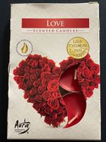 Duftkerzen Rosen Love/6er Set/Neu/OVP