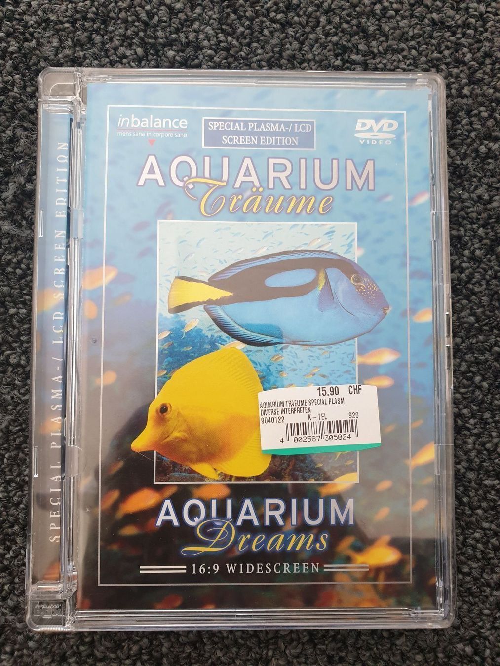 Alle DVDs: AQUARIUM (1546) – Gebraucht aus Ruswil von M71