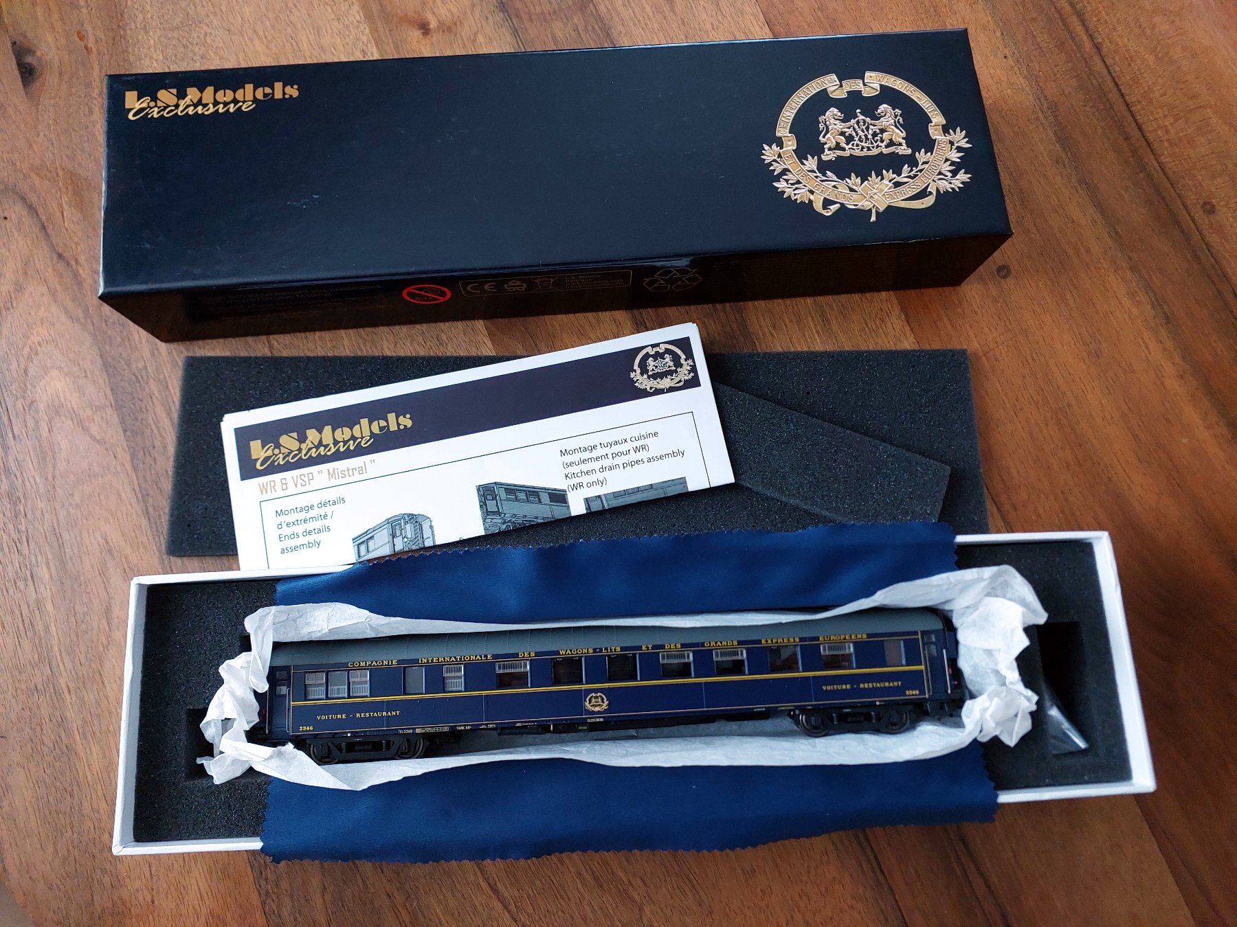 L.S. Models 49 191 - CIWL WR 3346 - Wagons-Lits - H0 GS OVP (Gebraucht ...