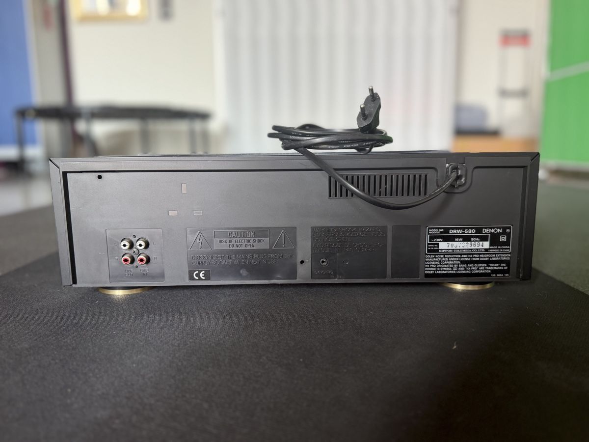Denon Apparecchi a nastro: Doppel-Kassettengerät Denon DRW-580 – Usato da Bern venduto da Trinity0 1