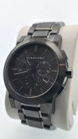 Burberry „The City“ Chronograph Herrenuhr Schwarz