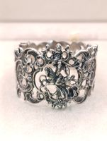 Jugendstil 925er Silber Armreif selten um 1900j Top