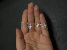 Armband aus echtem 925er Silber