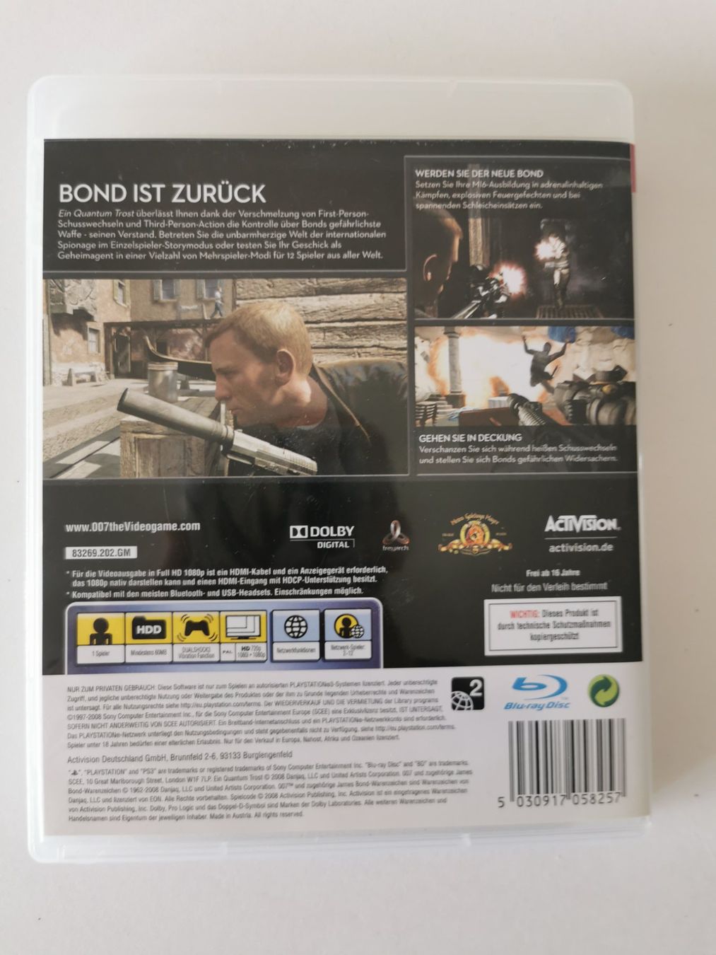 Giochi: Ps 3 - 007 Ein Quantom Trost – Usato da Lenzburg venduto da eyworld 2
