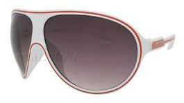 Aviator Retro Stripe Designer Sonnenbrille rt32 white