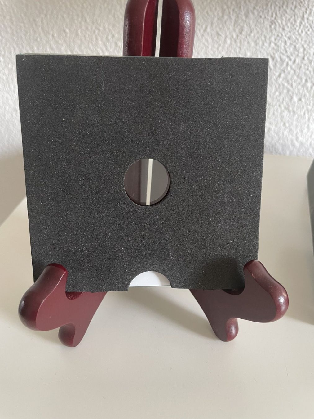 Sottobicchieri: 4 schlichte Spieghel/Glasuntersetzer mit Halter 10x10cm – Usato da Winkel venduto da Kade50 4