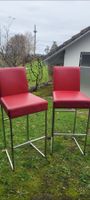 2er Set Barhocker, Top Zustand! Bert Plantagie Leder, cheers