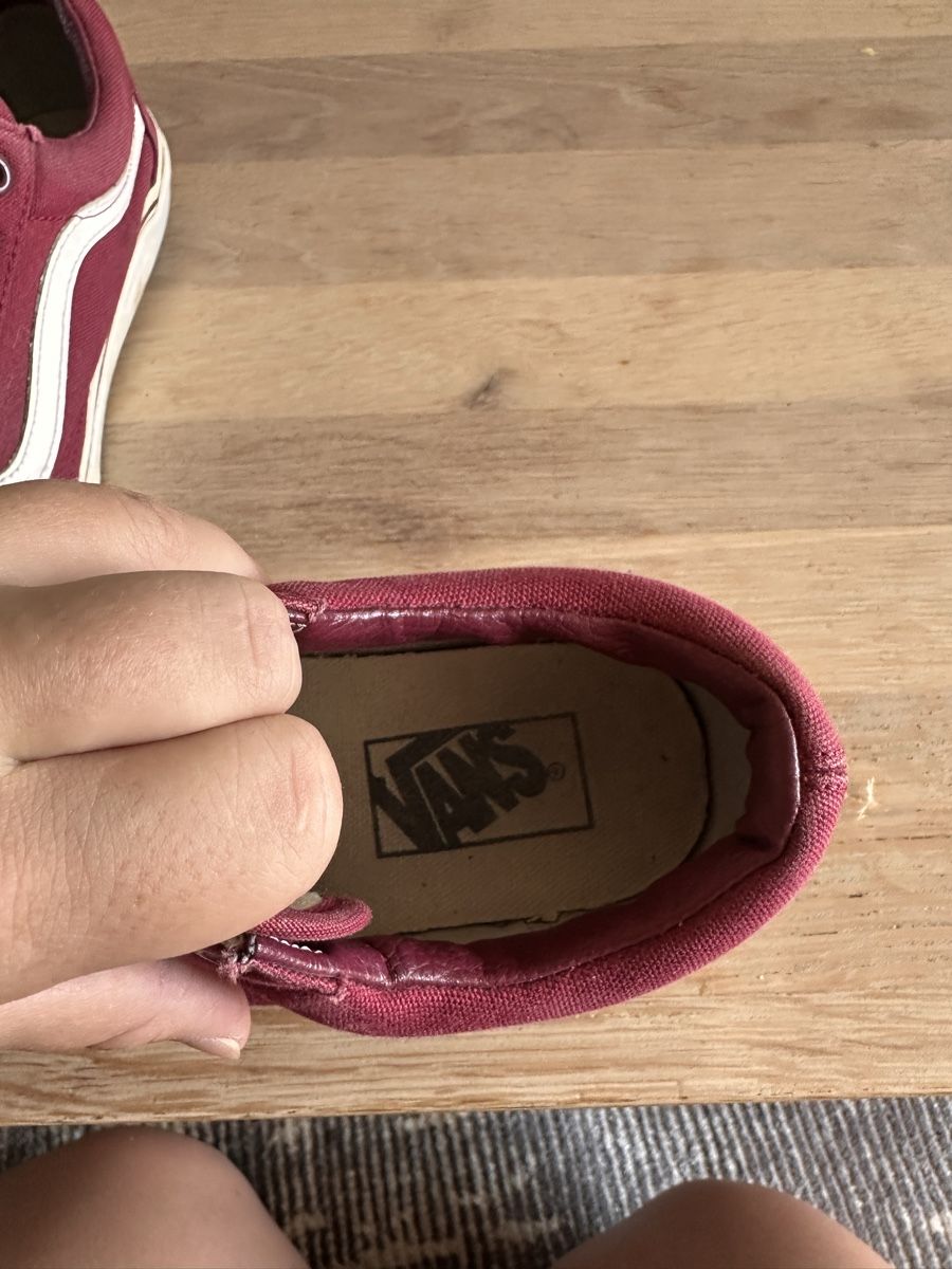 Vans Scarpe da donna: Vans Old Skool, Gr. 38, Rot – Usato da Winterthur venduto da whatdreamz 1