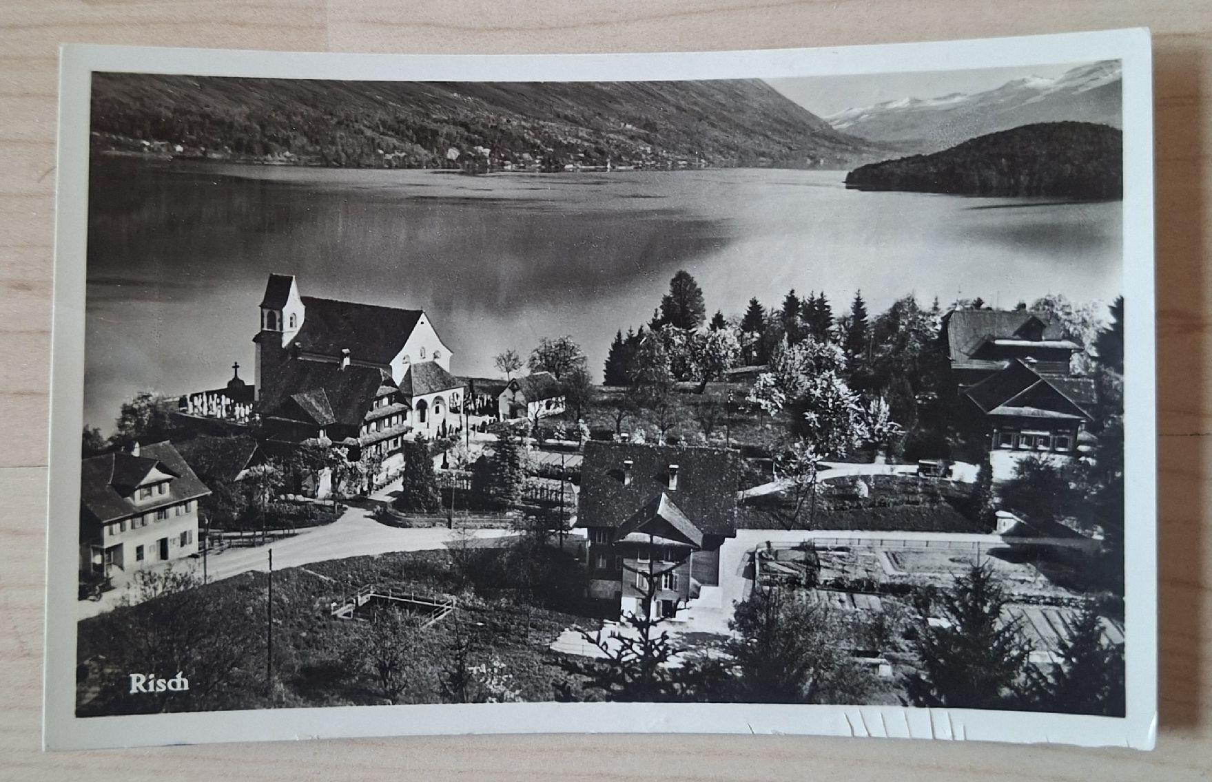 Cartoline postali: Risch am Zugersee 1920 – Usato da Siebnen venduto da Leissav