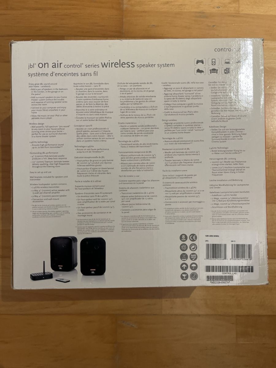 JBL Lautsprecher: JBL on air control series wireless speaker system – Gebraucht aus Pfäffikon ZH von arsun76 2