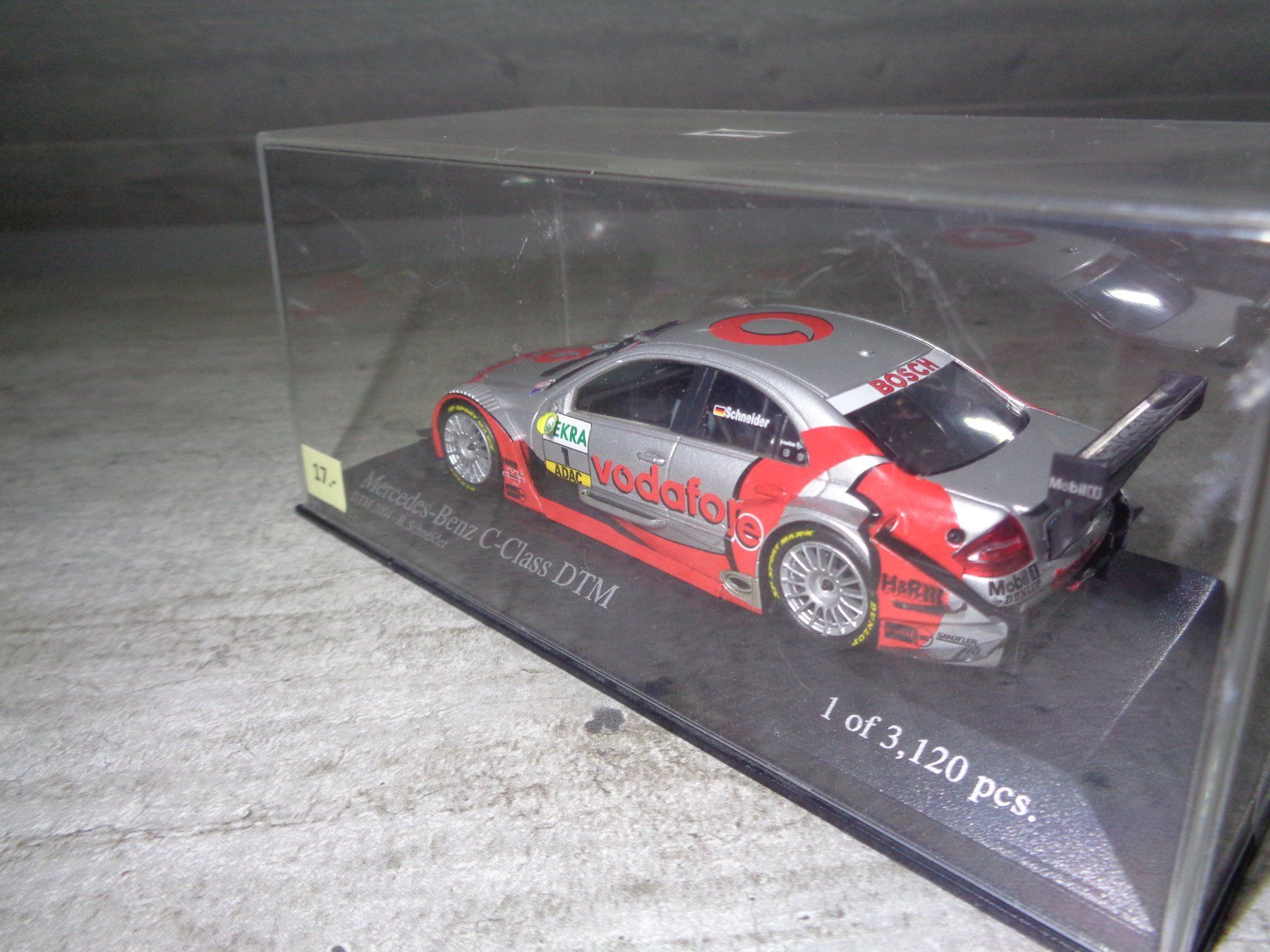 Mercedes-Benz Modellini d'auto: Minichamps 1:43 Mercedes C-Class DTM – Usato da Reconvilier venduto da rallycar 6