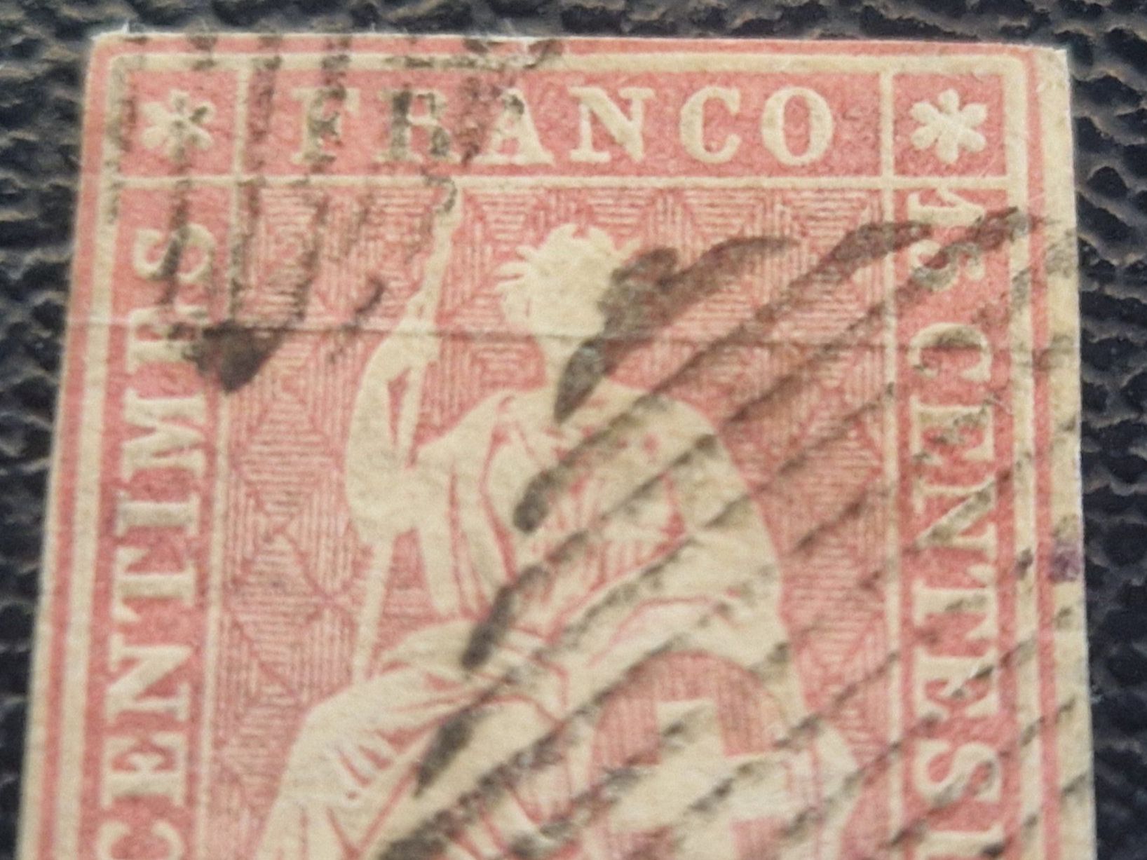 Tutti i francobolli: Strubel 24F, signiert, ab 1.- – Usato da Burgdorf venduto da Glossy01 1